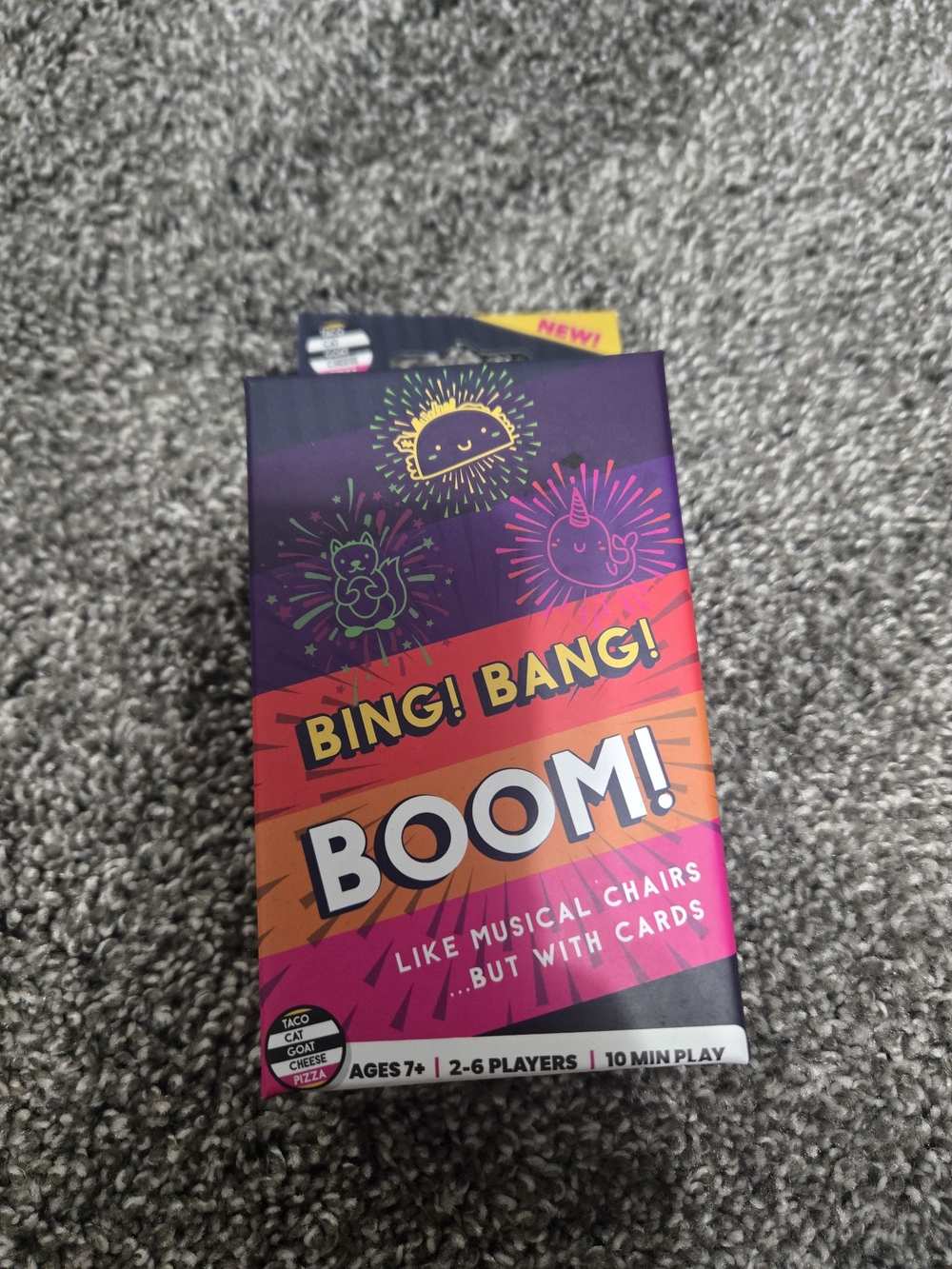 Bing! Bang! Boom! Card Game